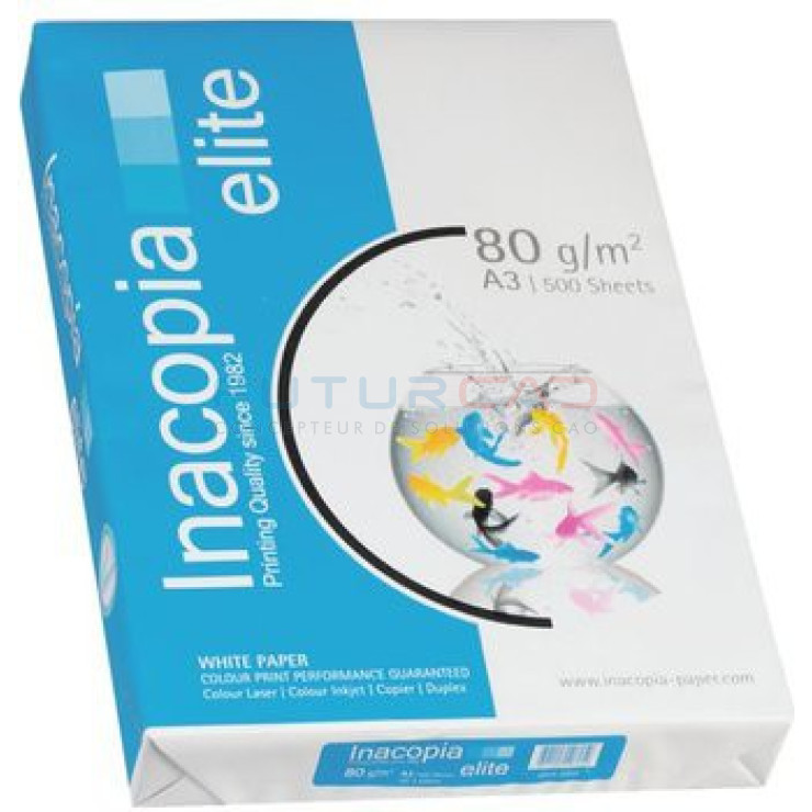 Ramette Papier Standard INACOPIA - Elite - Extra Blanc - A4 - 80 g